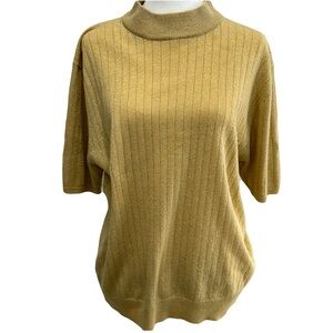 Gold Sag Harbor short sleeved sweater